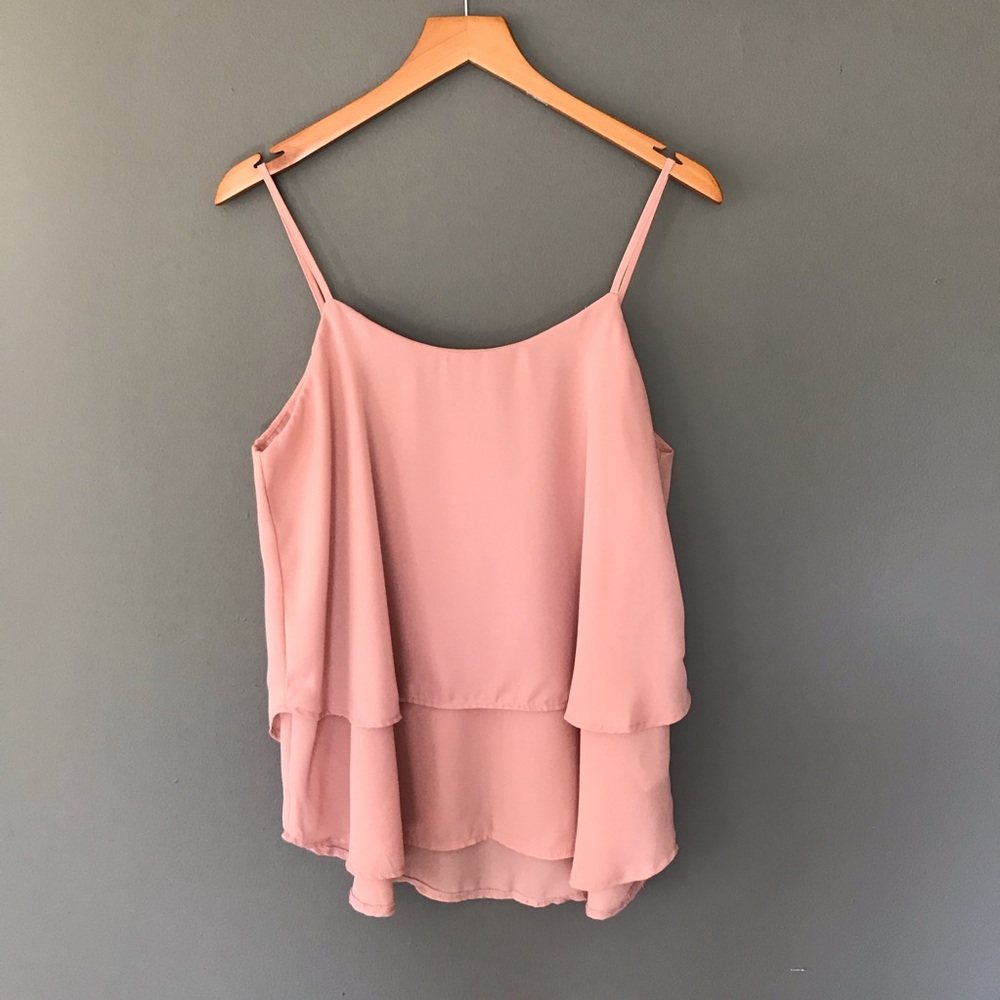 Francescas Chiffon Tank